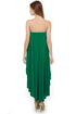 Blaque Label High Swoon Strapless Green Dress