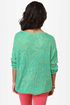 Little Secrets Teal and Gold Sweater