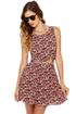 Lucca Couture Midsummer Pink Floral Print Dress