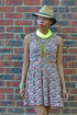 Lucca Couture Midsummer Pink Floral Print Dress