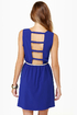 Bridge the Gap Royal Blue Dress