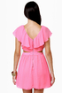 Ruffle, Shuffle, and Roll Bubblegum Pink Dress