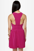 Skater Dee Magenta Dress
