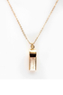 Team Captain Gold Whistle Necklace