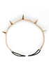 Spike's Peak Beige and Gold Headband