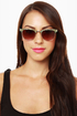 Soho Green Floral Sunglasses