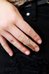 Let's Split Gold Ring