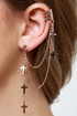 Wildfox Crossover Rose Gold Ear Cuff