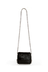 Spike Cake Black Leather Purse