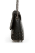 Spike Cake Black Leather Purse