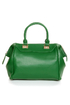 Roomy Mate Oversized Green Handbag