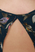 Birds of Praise Navy Blue Print Dress