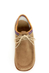 2568 Desierto Tan Suede Lace-Up Moccasin Booties