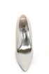 Anne Michelle Momentum 06 White Pointy Toe Pumps
