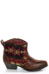 Big Buddha Wendy Brown Multi Southwest Ankle Boots
