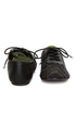 Blowfish Neat Black Crochet Oxford Flats