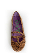 Blowfish Pippen Black and Rust Baby Cheetah Print Ballet Flats