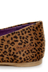 Blowfish Pippen Black and Rust Baby Cheetah Print Ballet Flats