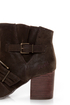 Blowfish Tarta Dark Brown Belted Ankle Boots