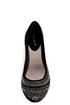 Bamboo Crush 20 Black Rhinestone-Studded Ballet Flats