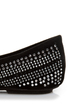Bamboo Crush 20 Black Rhinestone-Studded Ballet Flats