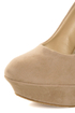 Bamboo Dash 02N Nude Suede Platform Pumps