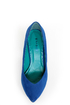 Bamboo Deluxe 01 Blue Pointed Pumps