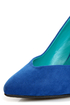 Bamboo Deluxe 01 Blue Pointed Pumps