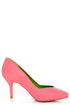 Bamboo Deluxe 01 Coral Pointed Pumps