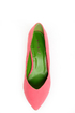 Bamboo Deluxe 01 Coral Pointed Pumps