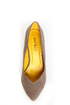 Bamboo Deluxe 01 Taupe Pointed Pumps