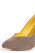 Bamboo Deluxe 01 Taupe Pointed Pumps