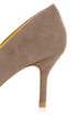 Bamboo Deluxe 01 Taupe Pointed Pumps