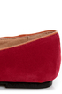 Bamboo Donovan 01 Red & Tan Tassel Smoking Slipper Flats