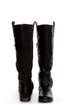 Bamboo Eastwick 01 Black Studded Riding Boots