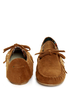 Bamboo Friends 09 Chestnut Fringe Moccasin Booties