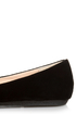 Bamboo Jayden 01 Black Belted and Studded Pointed Flats