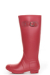 Bamboo Padinton 01 Red Rubber Rain Boots
