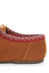 Bamboo Palazzo 01 Chestnut Lace-Up Moccasin Booties