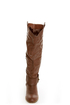 Bamboo Parksville 01 Brown Buckled Riding Boots
