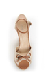 Bamboo Pinot 04 Beige Canvas Platform Espadrille Wedges