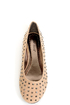 Bamboo Sami 25 Nude Rhinestone-Studded Ballet Flats