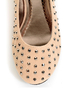 Bamboo Sami 25 Nude Rhinestone-Studded Ballet Flats