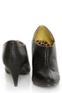 B.A.I.T. Hilda Black Pointed Shootie Booties