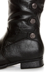 Rina 12 Black Buttoned and Scalloped Riding Boots