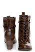 Chelsea Crew Detour Brown Lace-Up Ankle Booties