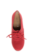 Chelsea Crew Sari Coral Red Canvas Oxford Wedges