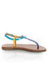 City Classified Gee Blue Combo Thong Sandals