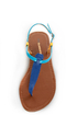 City Classified Gee Blue Combo Thong Sandals