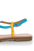 City Classified Gee Blue Combo Thong Sandals